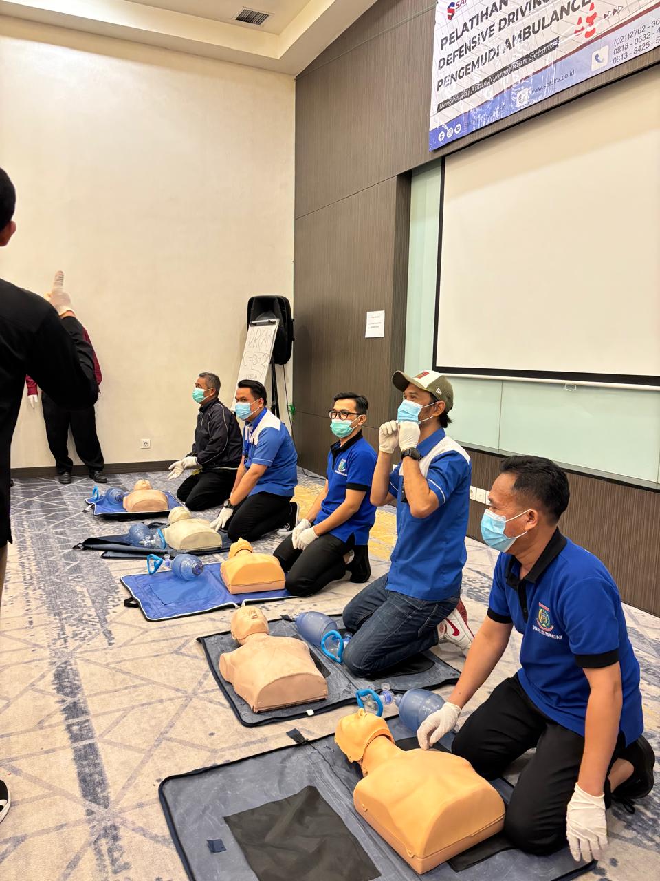 PELATIHAN PENGEMUDI AMBULANCE 35 PUSKESMAS TANGSEL