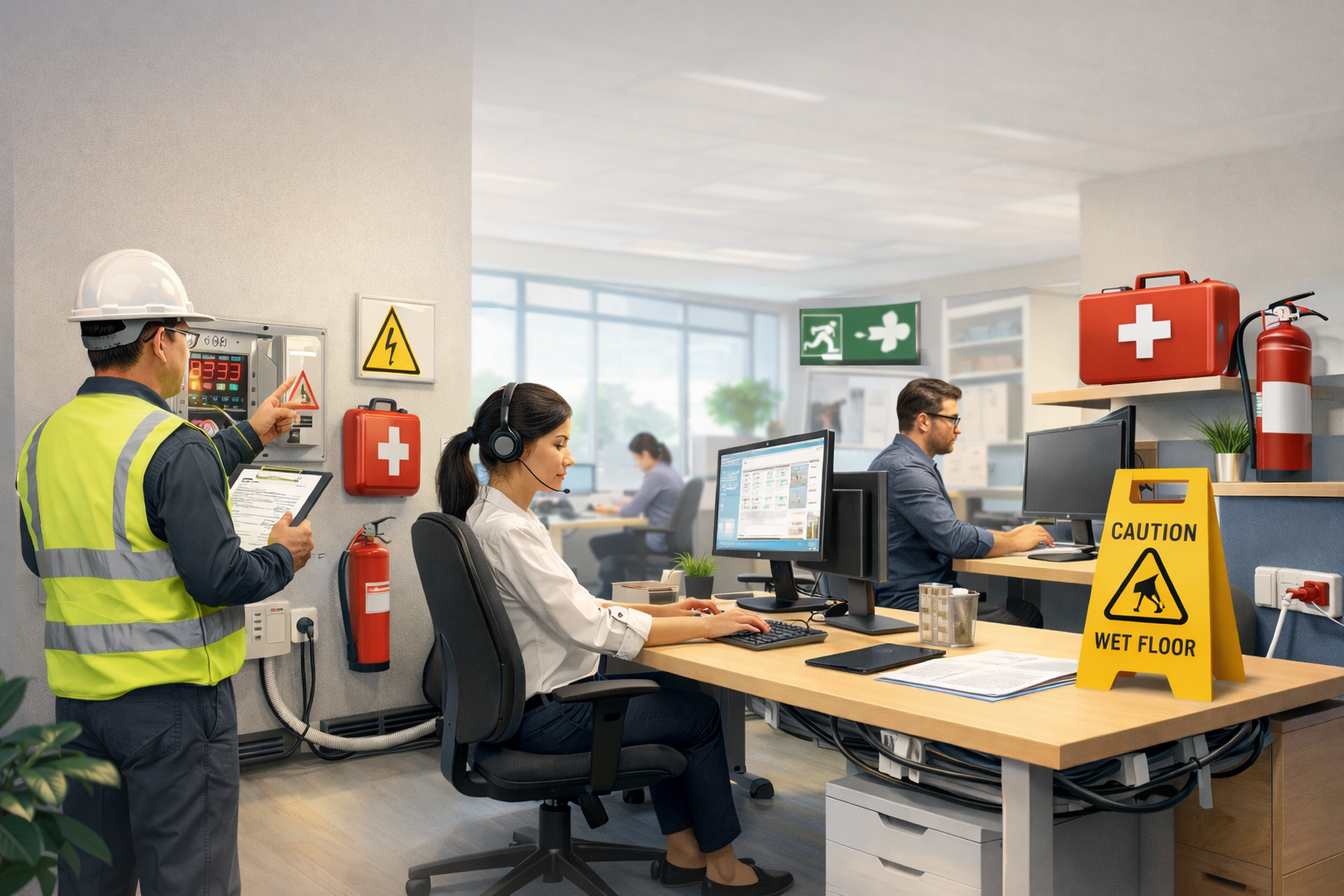 Penerapan K3 Perkantoran untuk Mencegah Risiko Kecelakaan Kerja