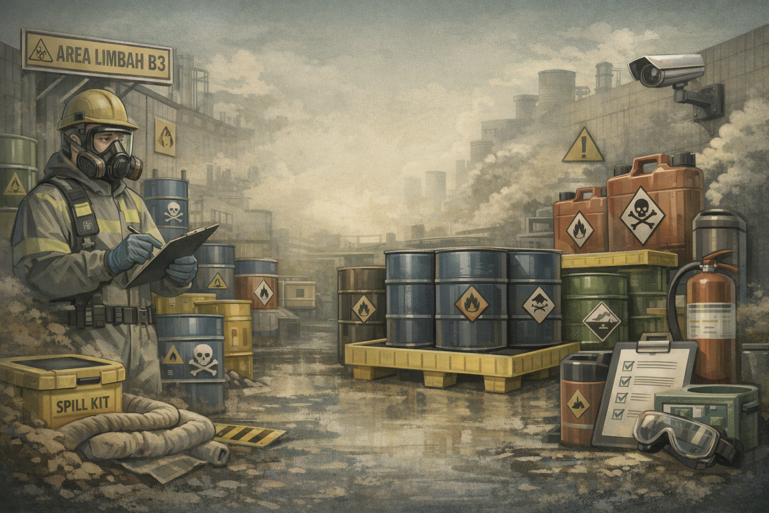 Meningkatkan Sistem Penyimpanan Limbah B3 yang Aman dan Efisien