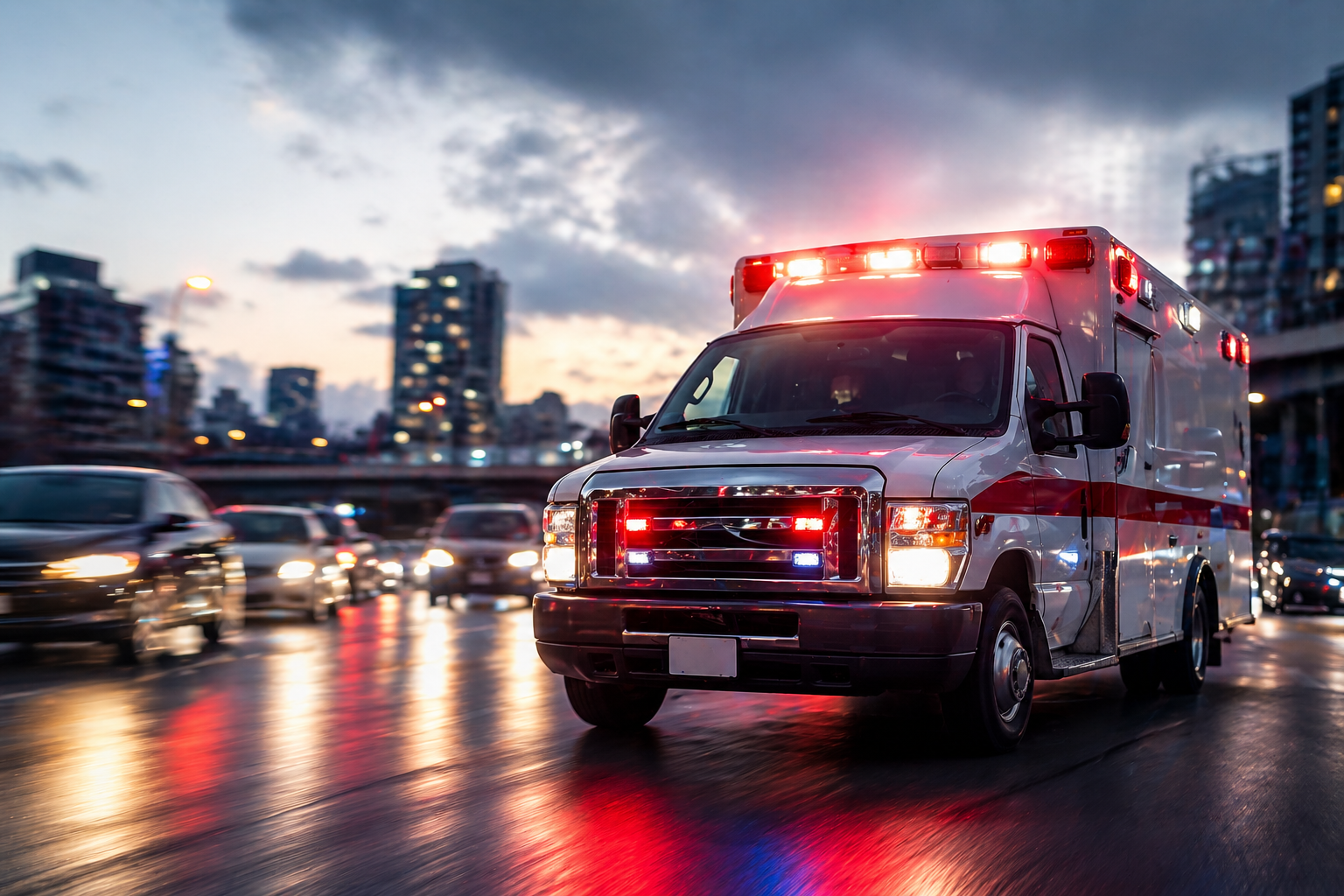 Sirine Ambulance dalam Situasi Kritis