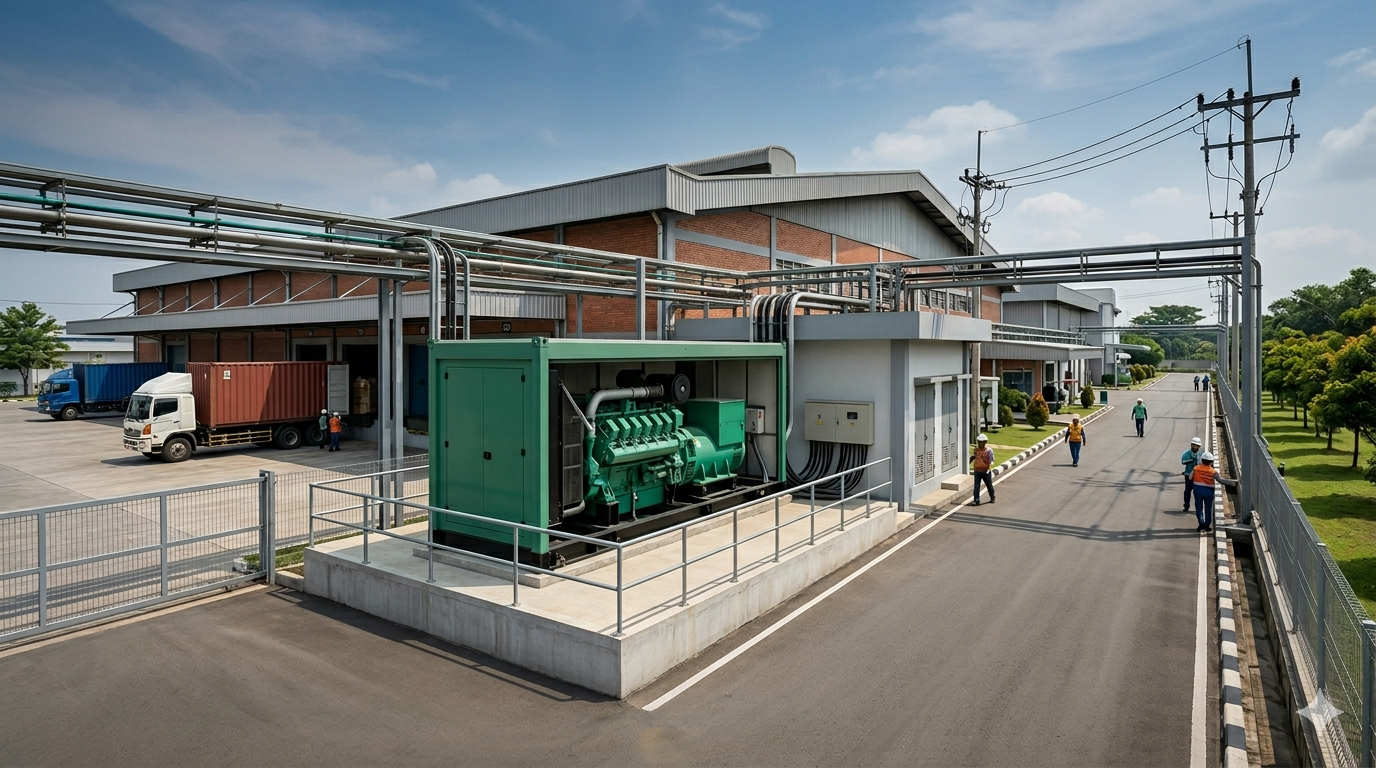 Penempatan Genset yang Strategis untuk Efisiensi Operasional