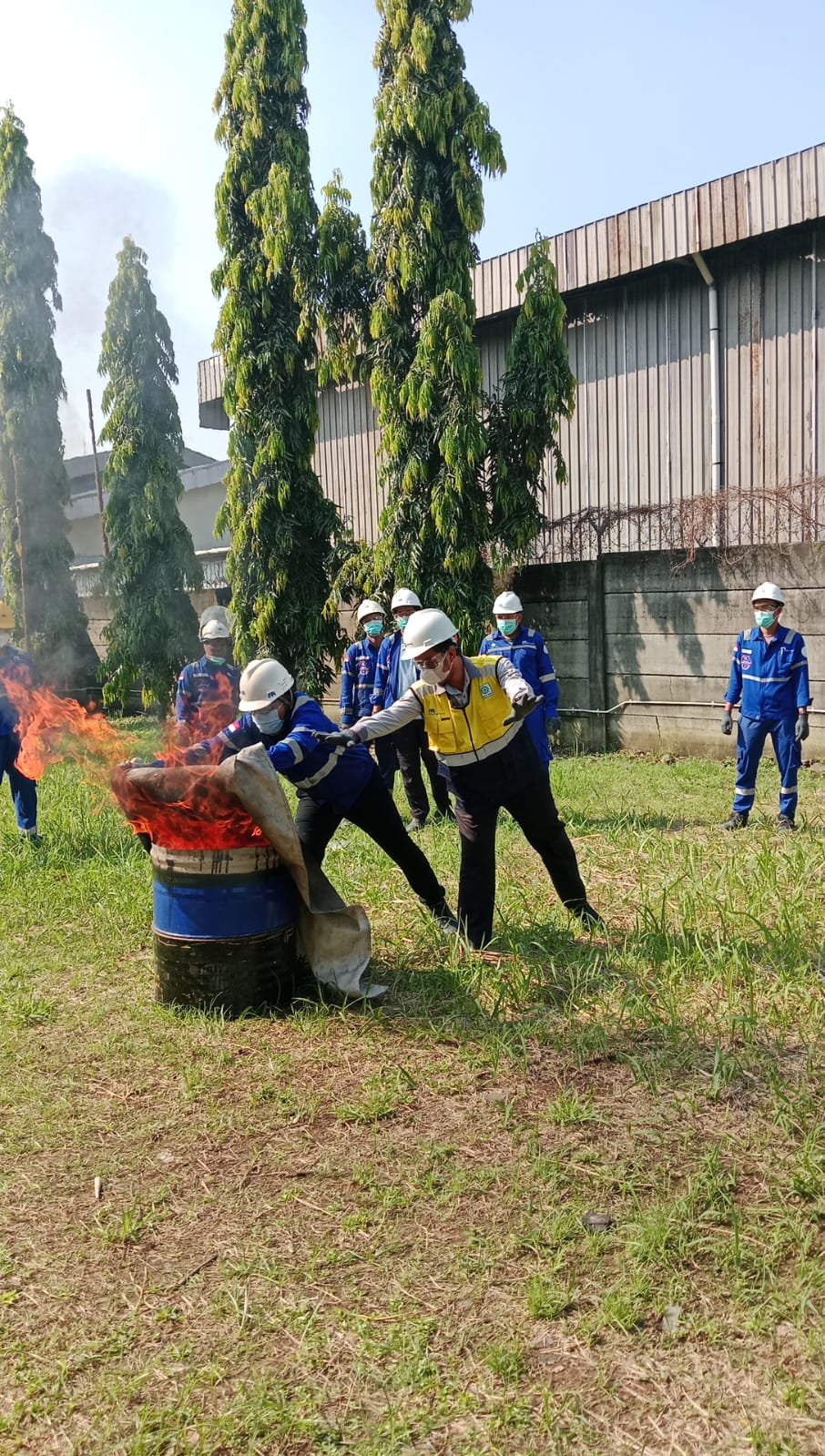 Report Pelatihan Damkar D dengan PT. Future Pipe