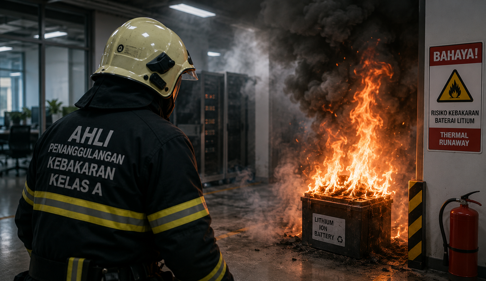 Ancaman Thermal Runaway pada Baterai Litium