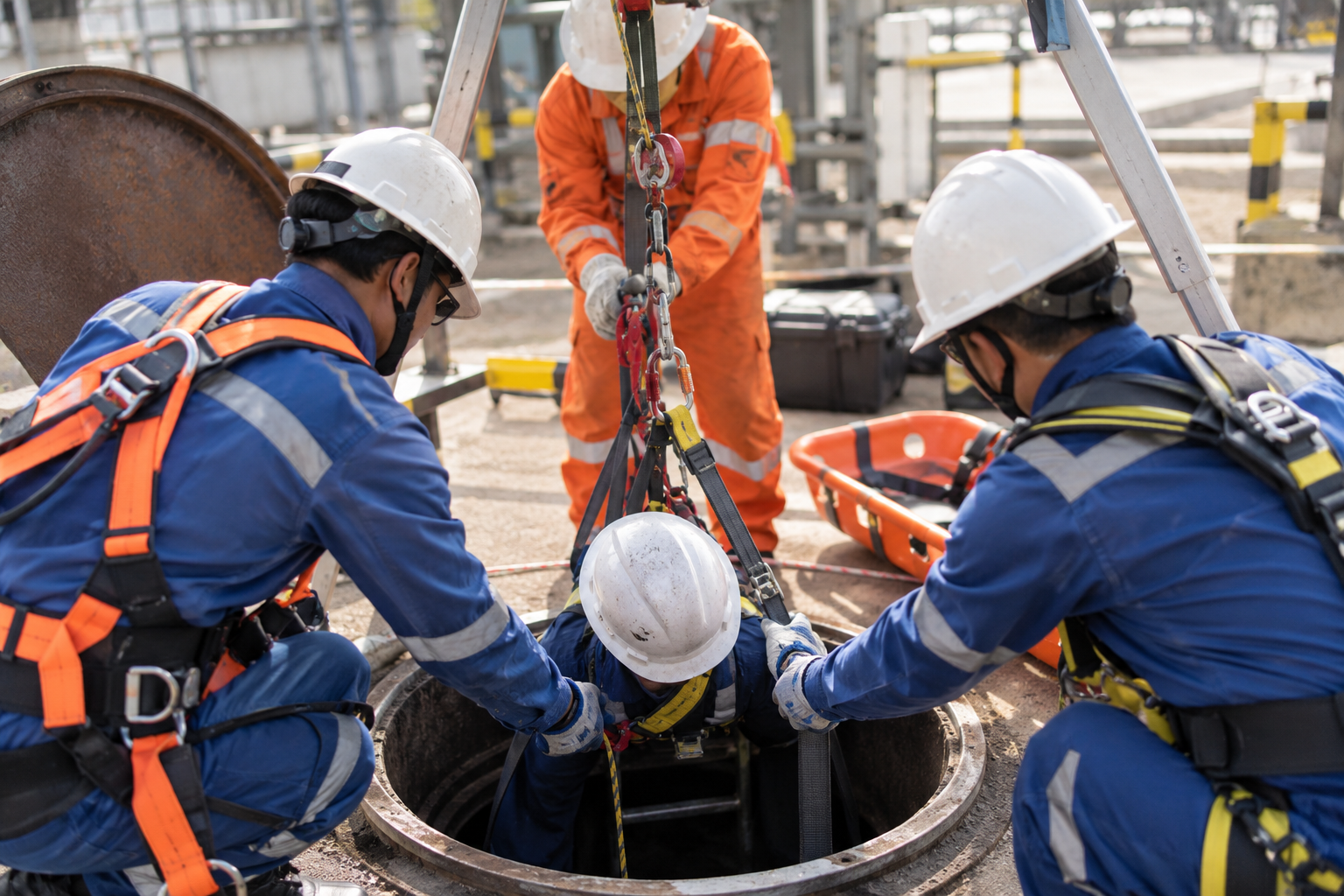 Mengenal Prosedur Penyelamatan Korban dari Confined Space