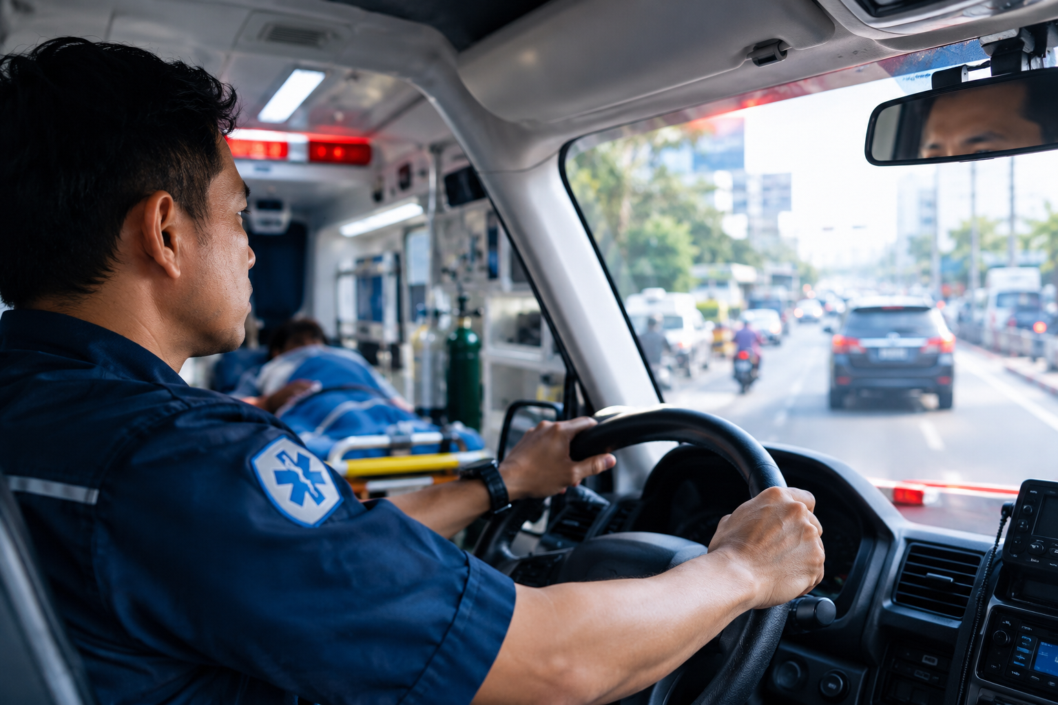 Situasi Darurat Bikin Panik? Ini Pentingnya Defensive Driving Training bagi Sopir Ambulans!
