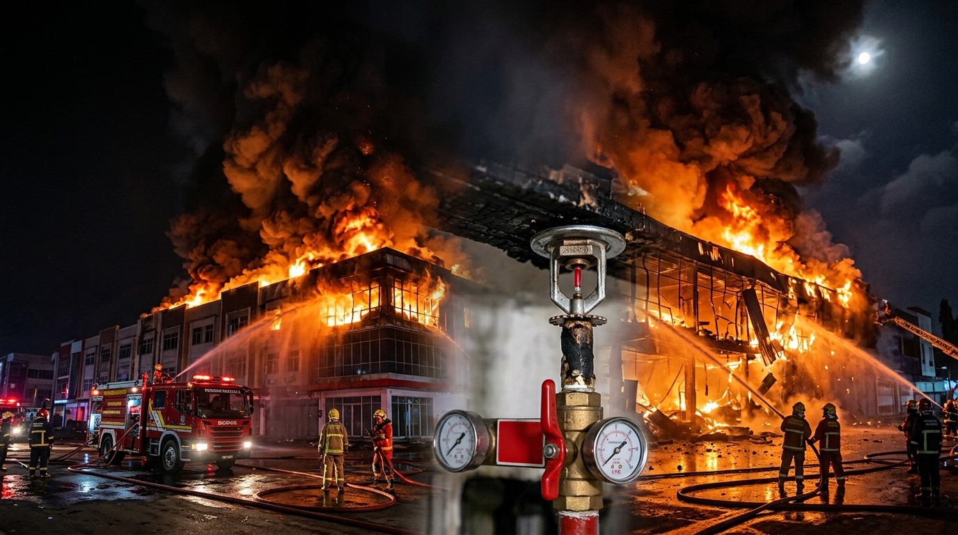 Sprinkler Mati Saat Kebakaran? Ini Risiko Risiko yang Mengintai!