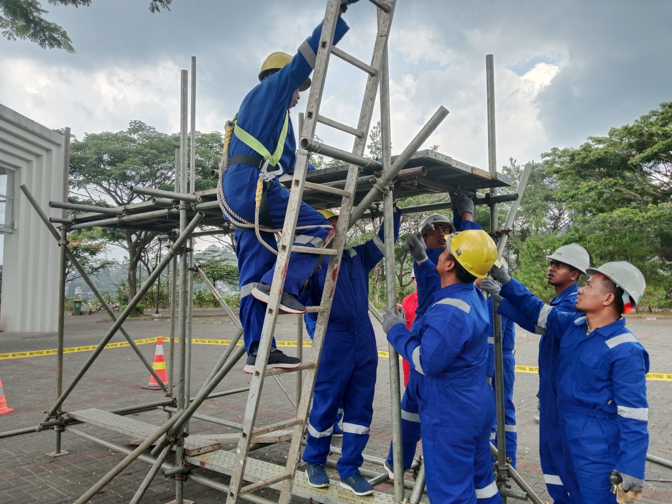 Pelatihan Perencanaan Pemasangan Scaffolding Sertifikasi BNSP
