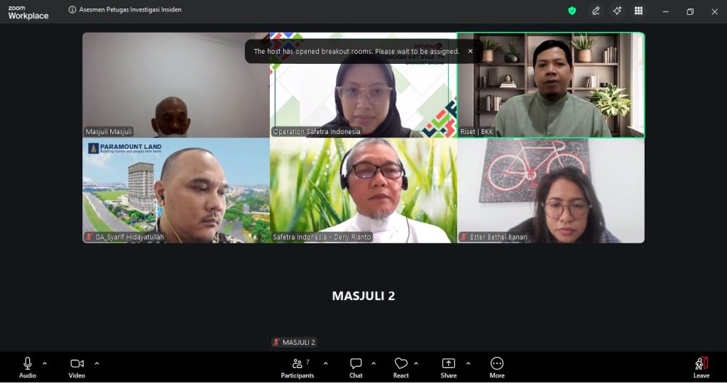 Report Pelatihan Petugas K3 Perkantoran Sertifikasi BNSP Mei 2026
