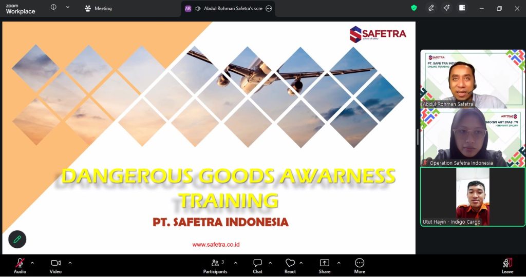Pelatihan Dangerous Goods
